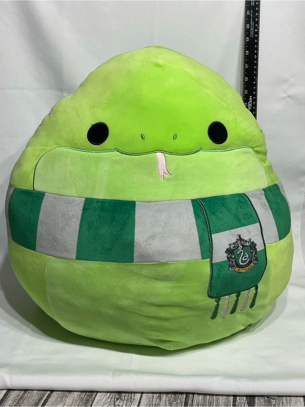 Jumbo 20” Harry Potter Slytherin Snake Squishmallow plush Excellent Condition do